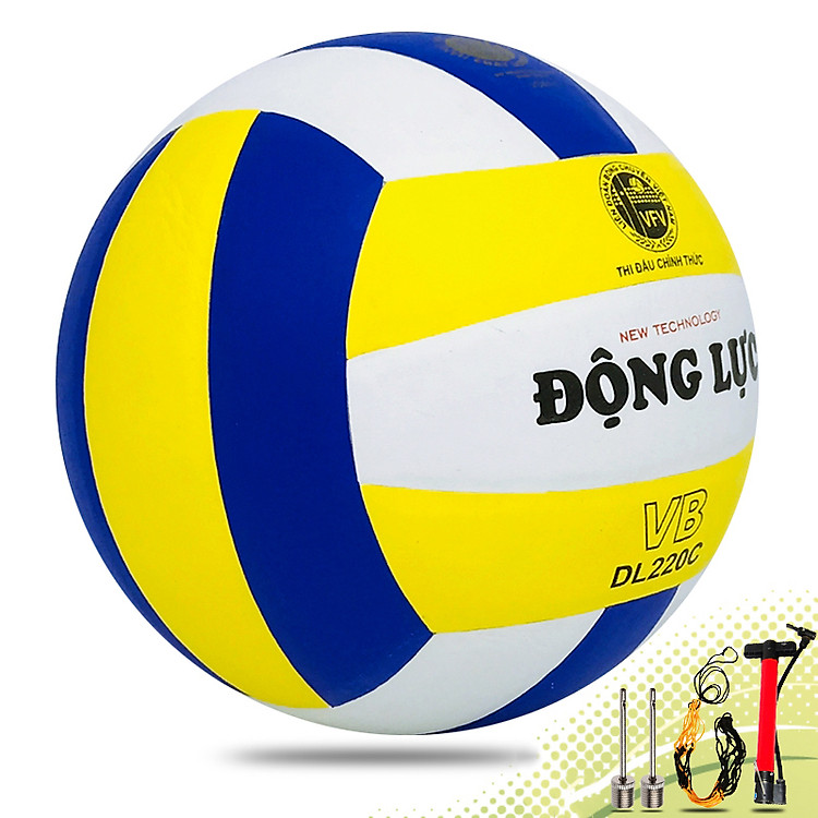 Quả Bóng Chuyền Da Thi Đấu DL220C