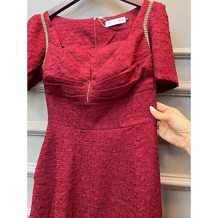 Rập giấy đầm cổ vuông mã 1653 (A0) - Ảnh 3