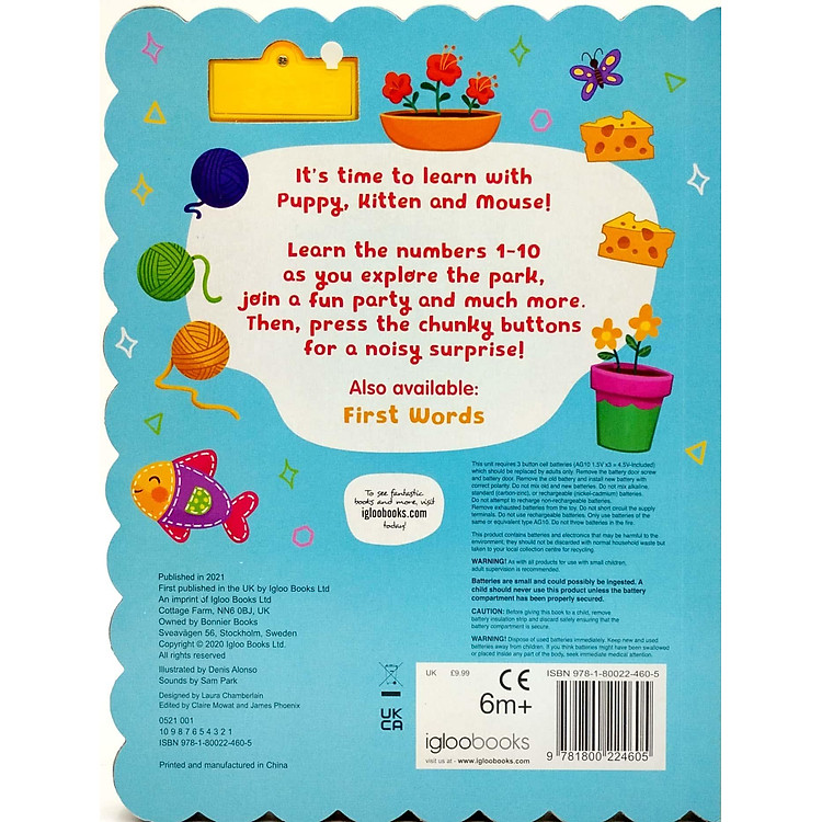 First Numbers (Playtime Sounds) - Ảnh 2