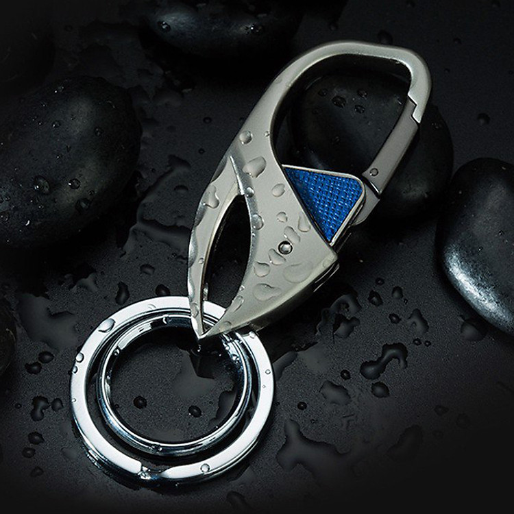 Móc Khóa Kim Loại Không Gỉ Proud Horse OM097 - Móc Khóa Ô Tô Xe Máy Gài Thắt Lưng Cao Cấp