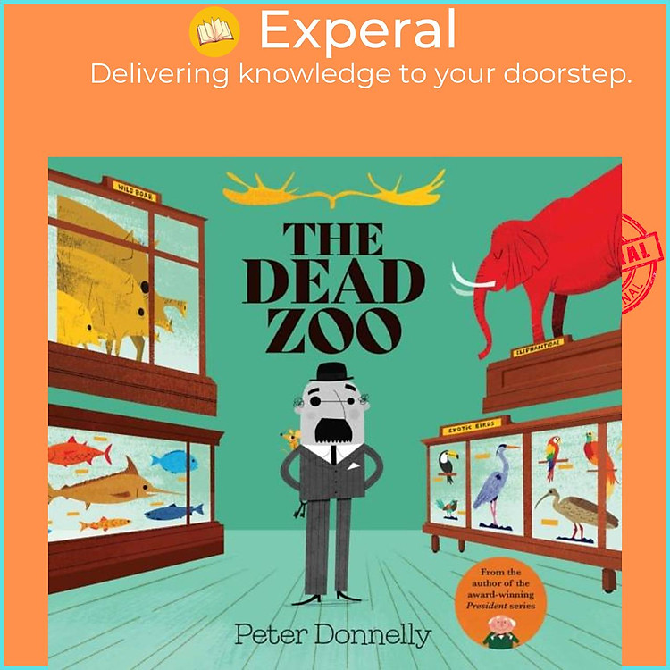 Sách - The Dead Zoo by Peter Donnelly (UK edition, boardbook)