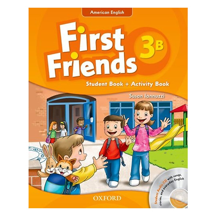 Sách First Friends 3B Student Book + Activity Book (Student Audio CD With Songs, Stories and Everyday English) (American English Edition)