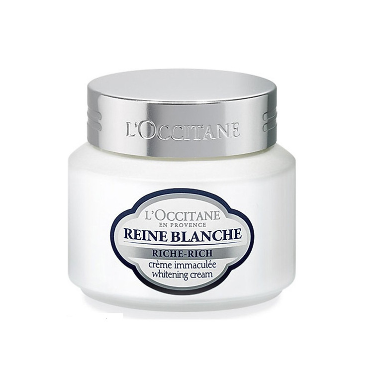 Kem trắng da L’Occitane Reine Blanche Whitening Cream 50ml