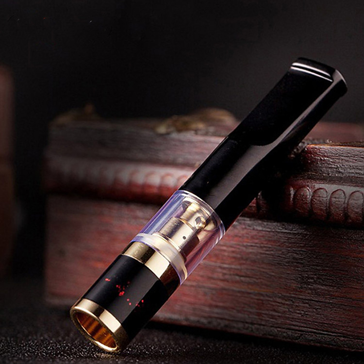 Tẩu Lọc Thuốc Cầm Tay 251ZB Họa Tiết Kim Tuyến Nổi Bật - Ảnh 3