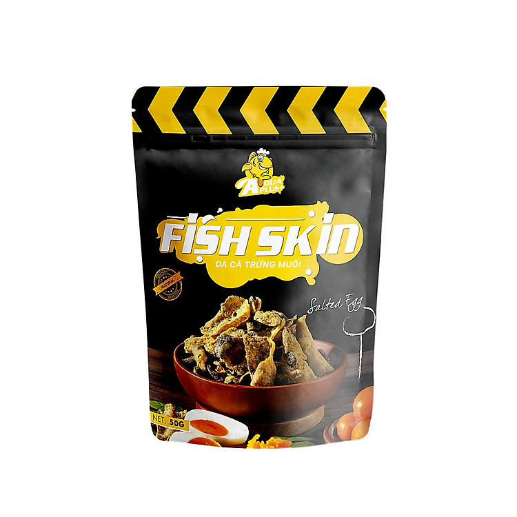 SNACK DA CÁ BASA LẮC TRỨNG MUÔI AQUA PLUS