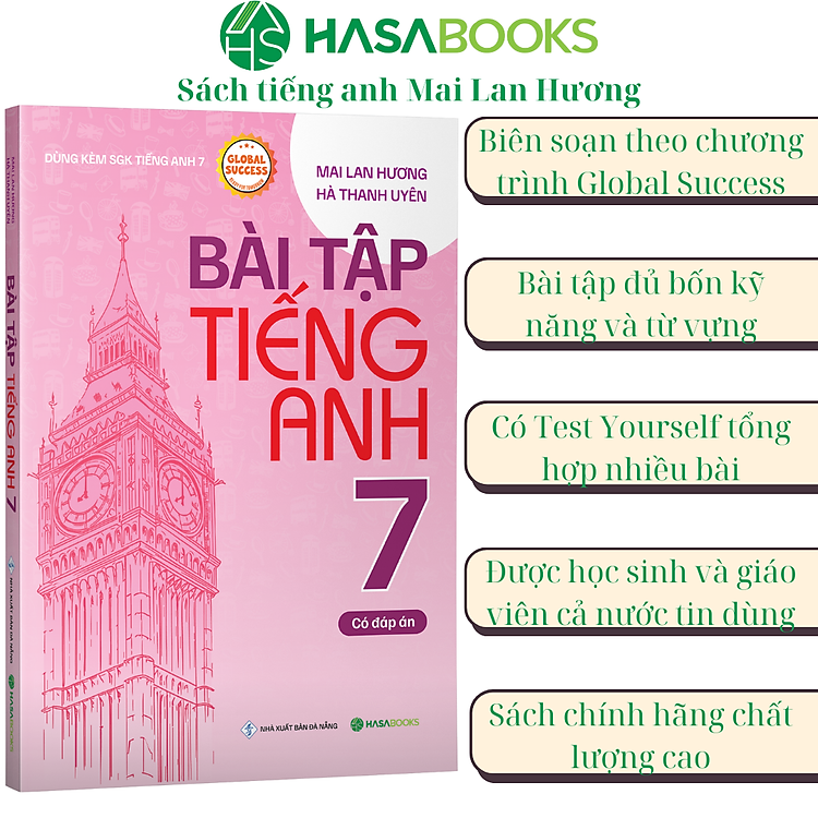 Bài Tập Tiếng Anh 7 Global Success (Có Đáp Án)