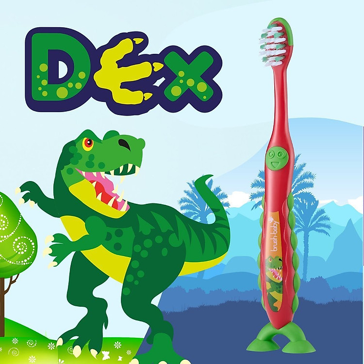 Bàn chải đánh răng Brush-Baby cho bé Chính hãng Tiết kiệm - Hình ảnh 5