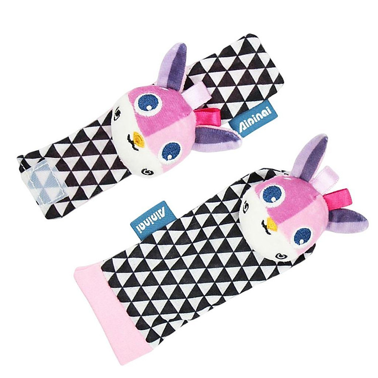 Baby Wrist Foot Rattle Foot Finder for Infant Baby 0-6 Months Newborn Boys Girls