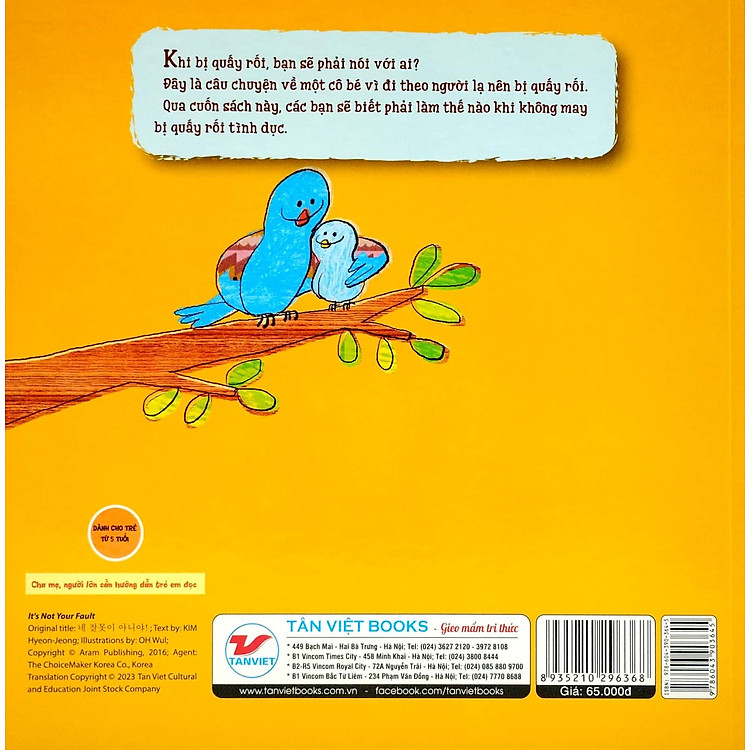 Giáo Dục Giới Tính - Không Phải Lỗi Của Con - Ảnh 3