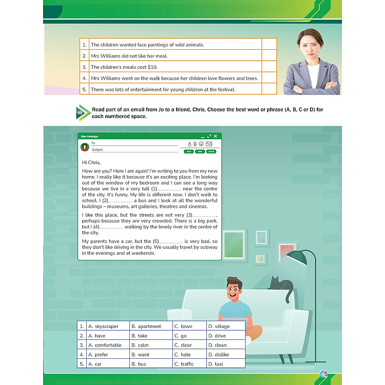 Tăng cường kĩ năng Đọc, Nghe và Giao tiếp Tiếng Anh Lớp 8 - Ảnh 7