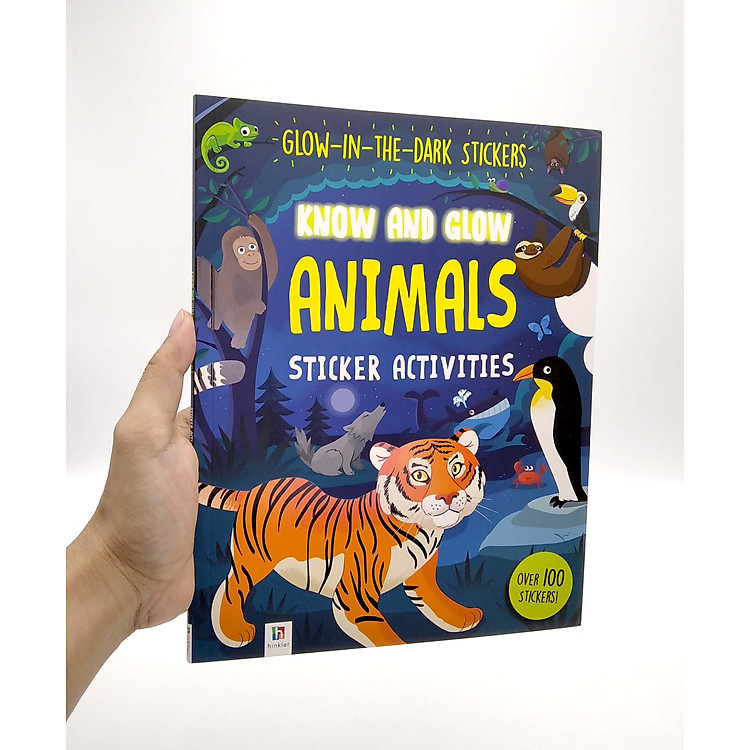 Know And Glow: Animals Sticker Activities - Ảnh 4