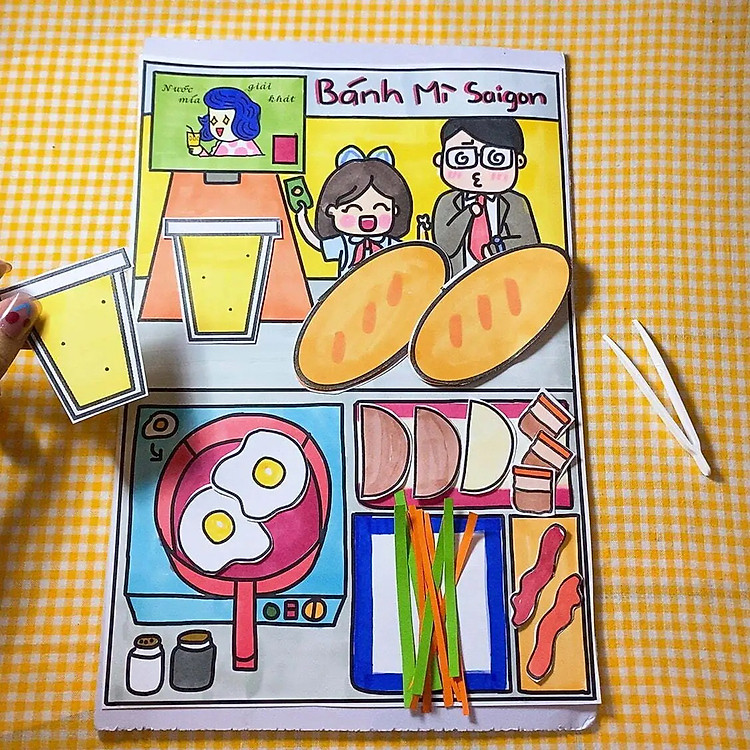 Bộ Tranh Tương Tác Cô Tiên Xanh Chính hãng Giá rẻ - Hình ảnh 4