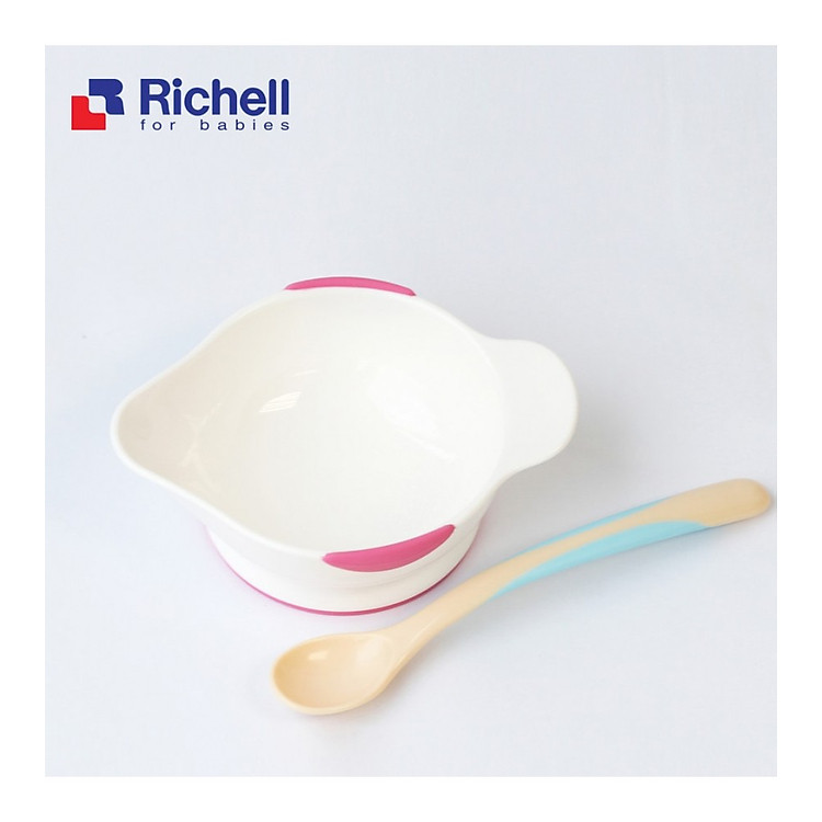 Bộ bát thìa ăn dặm ND Richell Chính hãng Giá rẻ - Hình ảnh 3