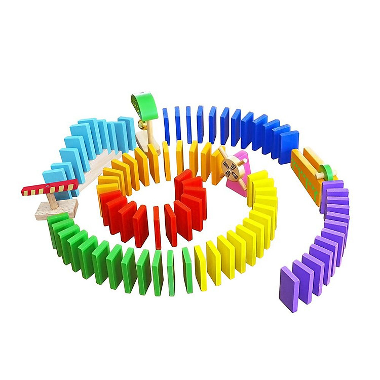 Đồ chơi gỗ Xếp hình Domino Winwintoys Chính hãng Tiết kiệm - Hình ảnh 4