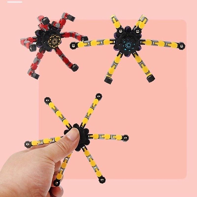 Mua CON QUAY SPINNER 6 CHÂN CÓ ĐÈN Chính hãng Tiết kiệm - Hình ảnh 4