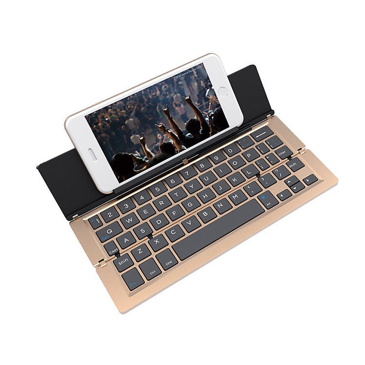 Bàn phím Bluetooth đa năng F18 cho smartphone, iPad, máy tính bảng