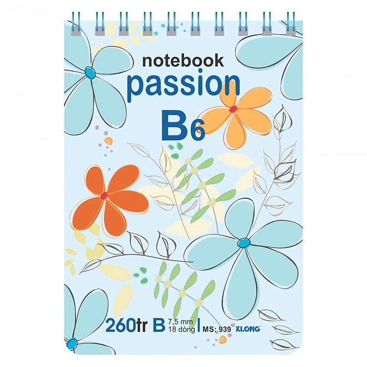 Sổ Lò Xo KLONG B6 (260 trang) - Ảnh 4