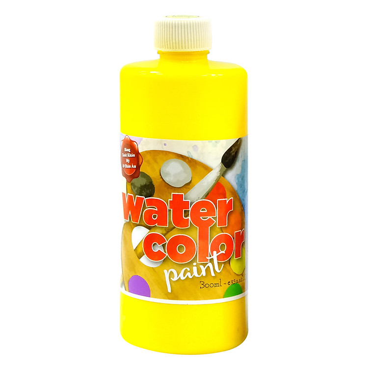 Chai Màu Vẽ Water 300ml - Vàng