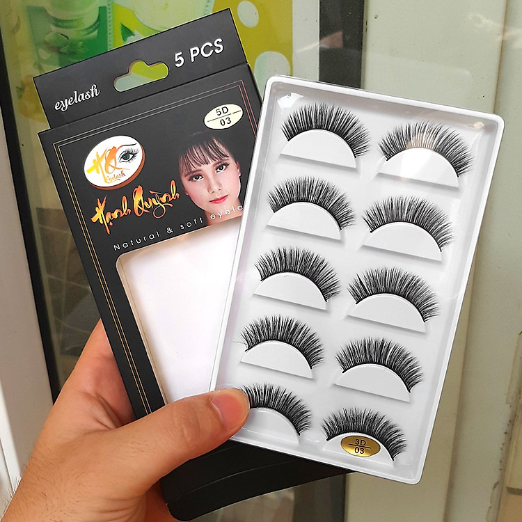 5 cặp lông mi giả tự dính " Hanh Quynh" số 03