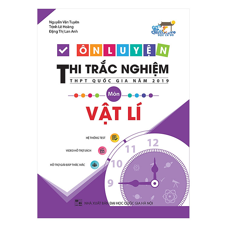 Sách Ôn Luyện Thi Trắc Nghiệm THPT Quốc Gia Năm 2019 Môn Vật Lý