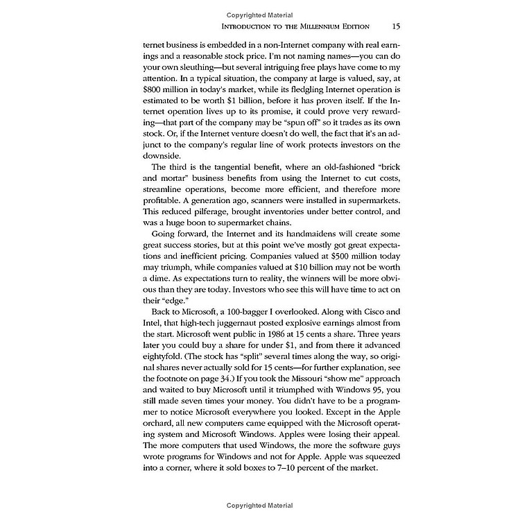 One Up On Wall Street: How To Use What You Already Know To Make Money In The Market - Ảnh 5