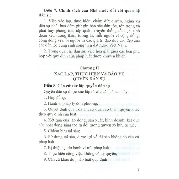 Bộ Luật Dân Sự Nước Cộng Hòa Xã Hội Chủ Nghĩa Việt Nam (Có Hiệu Lực Thi Hành Từ Ngày 01/01/2017) - Ảnh 6