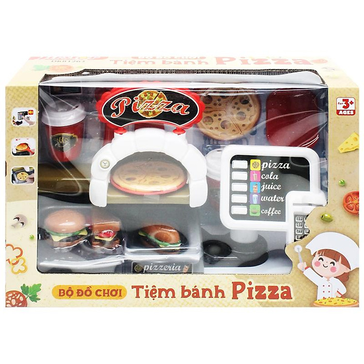 Đồ Chơi Tiệm Bánh Pizza Firstar DK81263 Chính hãng Giá tốt - Hình ảnh 4