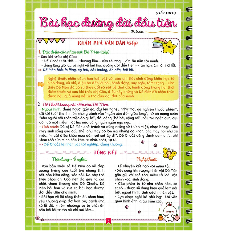 Notebook Ngữ Văn 6 (Bám Sát SGK Kết Nối Tri Thức Với Cuộc Sống) - Ảnh 3