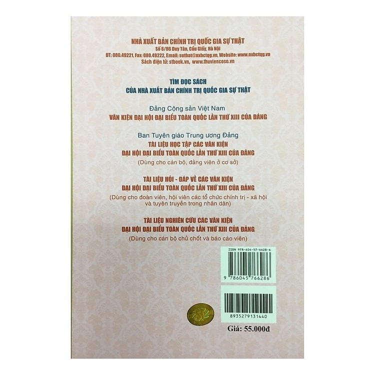 Tài Liệu Học Tập Các Văn Kiện Đại Hội Đại Biểu Toàn Quốc Lần Thứ 13 Của Đảng - Ảnh 2