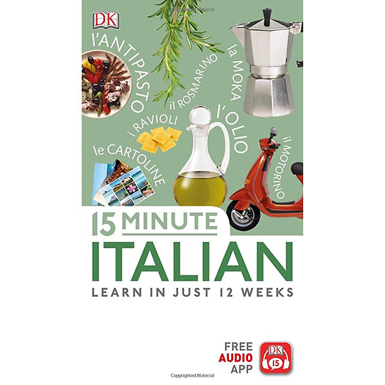 Sách DK 15 Minute Italian