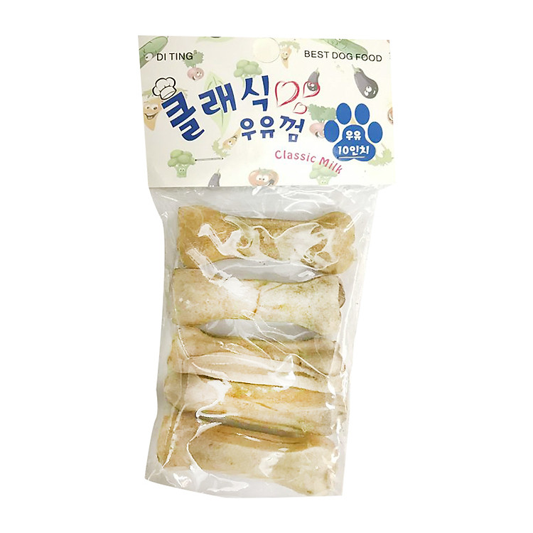 Xương da bò nhiều chiếc cho chó
