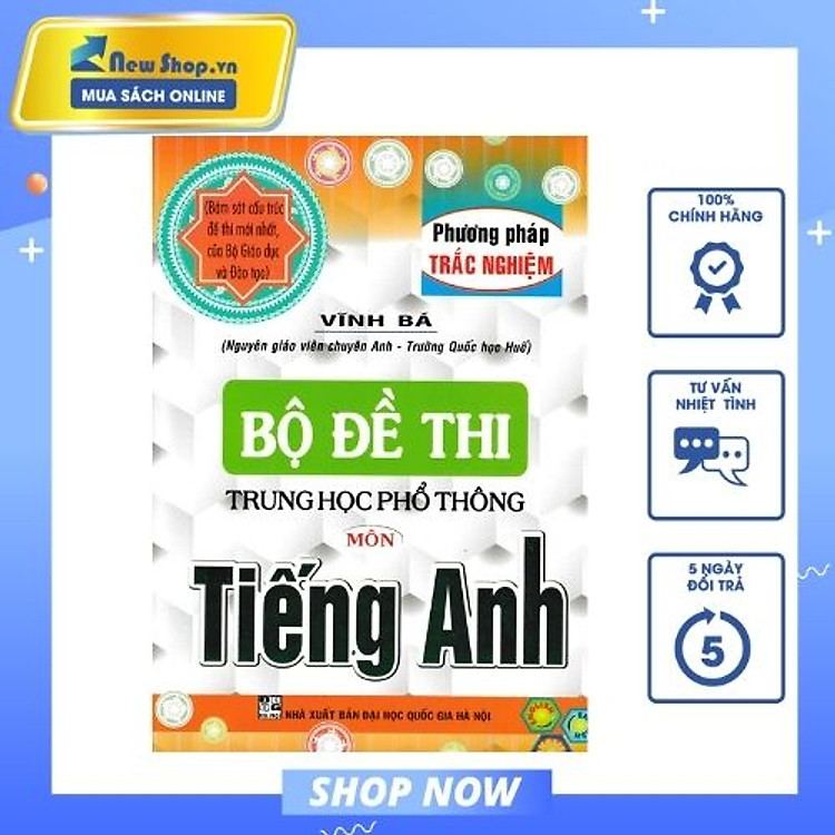 Bộ Đề Thi THPT Quốc Gia Môn Tiếng Anh (Phương Pháp Trắc Nghiệm)