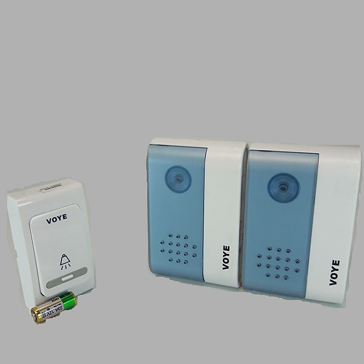 Chuông cửa đôi không dây dùng pin VoYe V004B2
