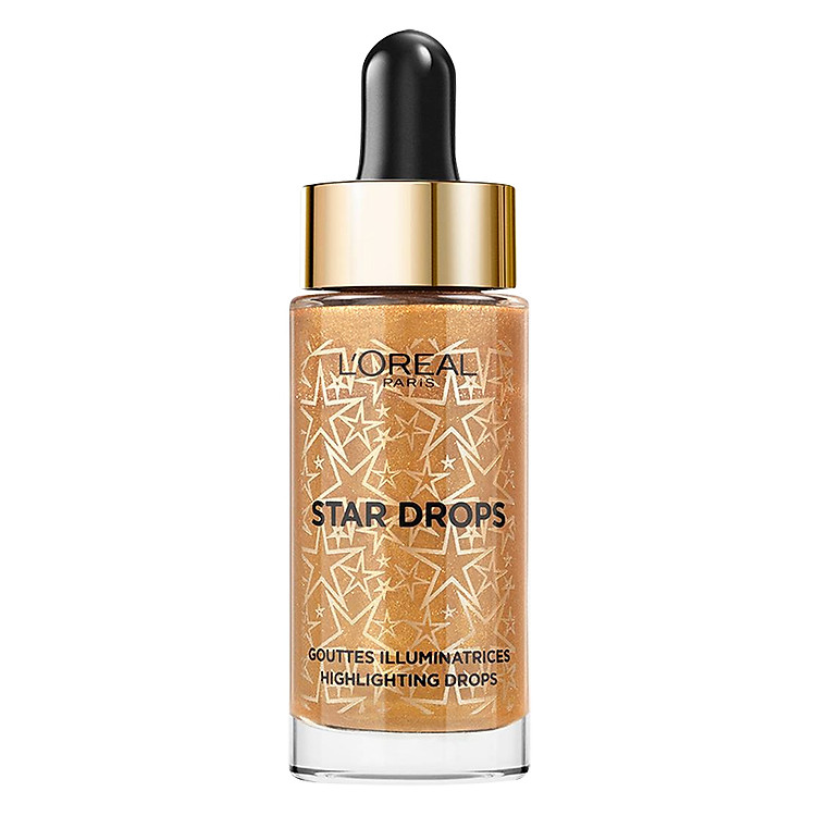Kem Bắt Sáng L'Oréal Paris Golden Highlighter Drops 01 Warm Gold (15ml)