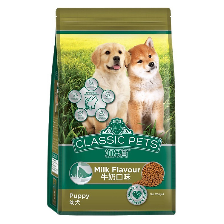 Đồ Ăn Cho Chó Con Classic Pets Hương Vị Sữa (500g)