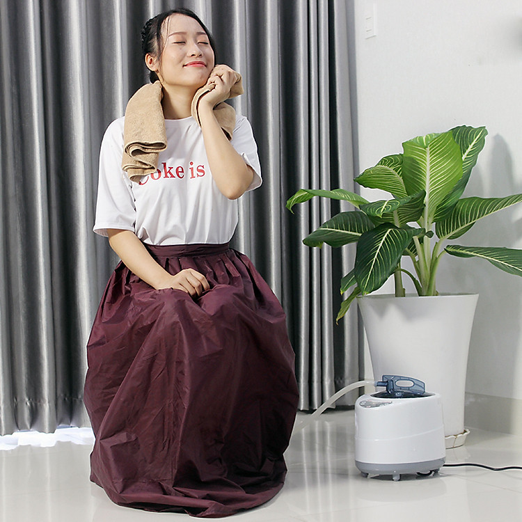 Ghế Xông Hơi Vùng Kín kèm máy tạo hơi 2 lít