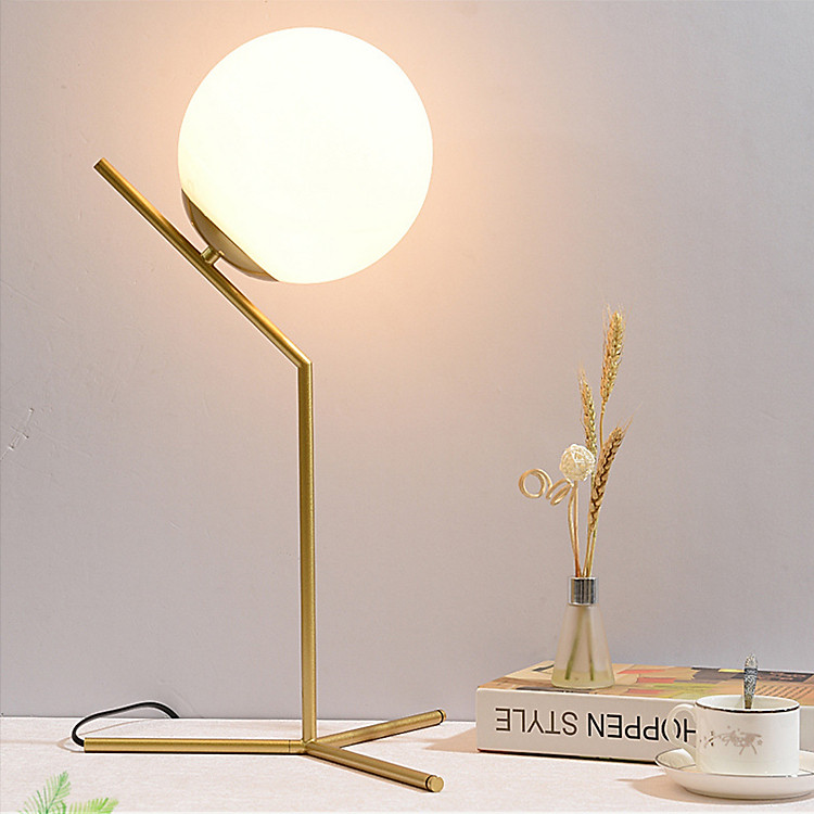 Đèn ngủ để đầu giường - đèn trang trí phòng ngủ - đèn ngủ hiện đại cao cấp KINGS mạ crom