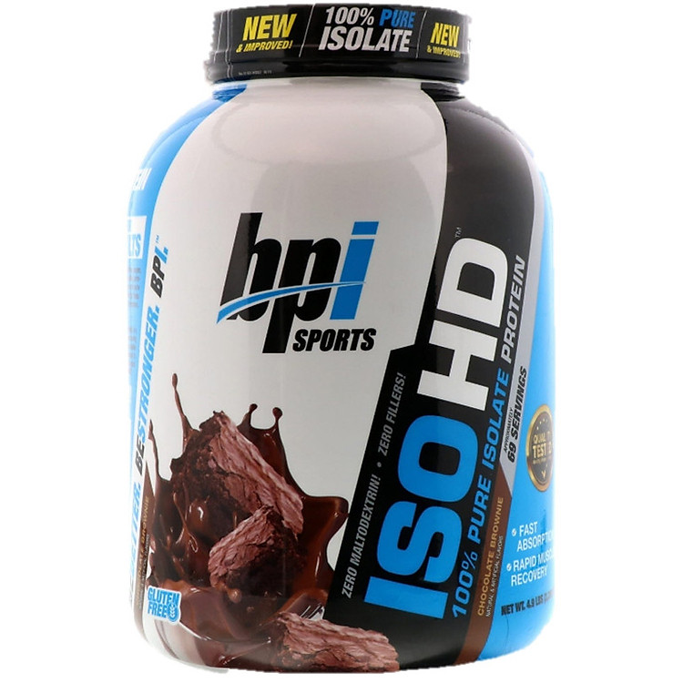 Sữa tăng cơ BPI Iso-HD 100% Pure Isolate Protein 2.2kg