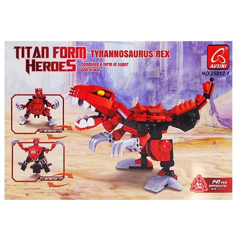Đồ Chơi Lắp Ráp Ausini Khủng Long Chính hãng Giá rẻ - Hình ảnh 3