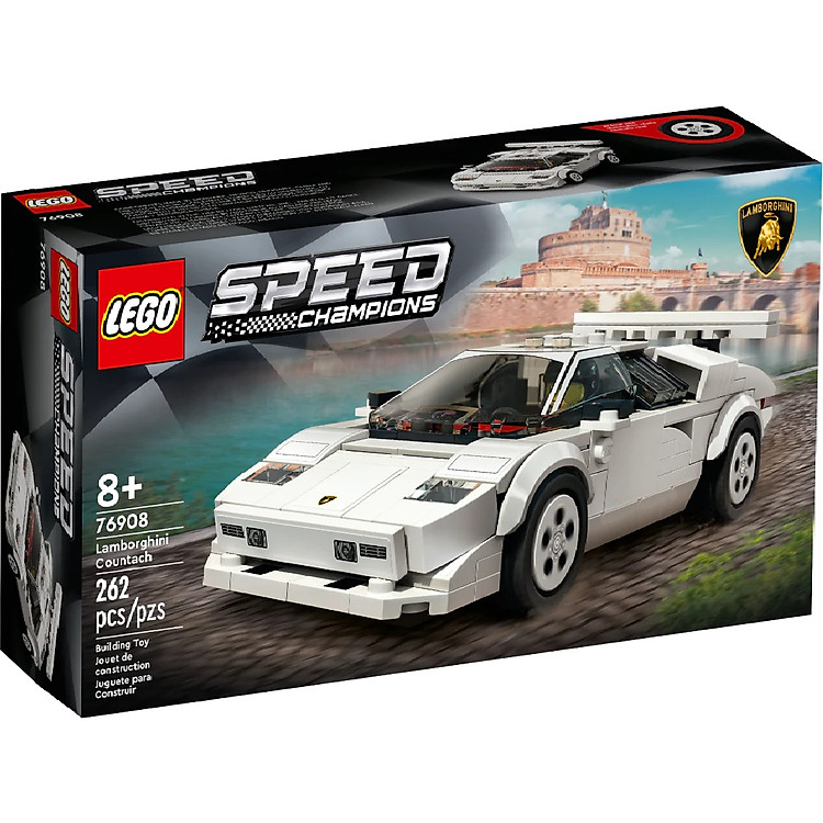 Mua tại Tiki: Mua Đồ Chơi Lắp Ráp Lamborghini LEGO 76908 Chính hãng Ưu đãi