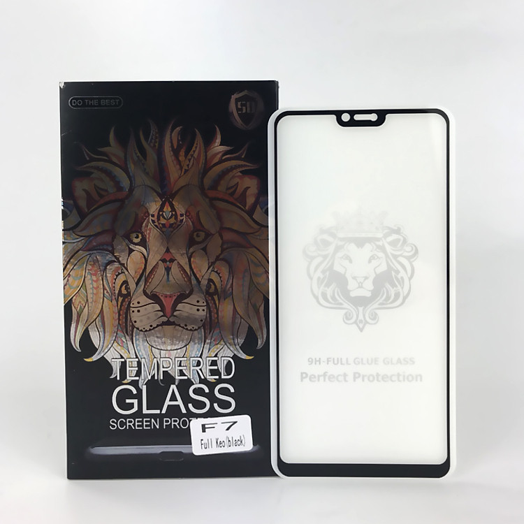 Kính Cường Lực 5D Full Màn Hình Cho Oppo F7 - Màu Đen