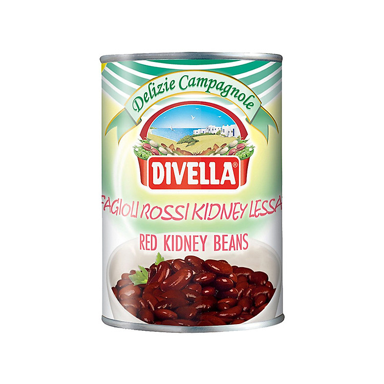 Đậu Đỏ - Red Kidney Beans Divella Italia 400 Gram