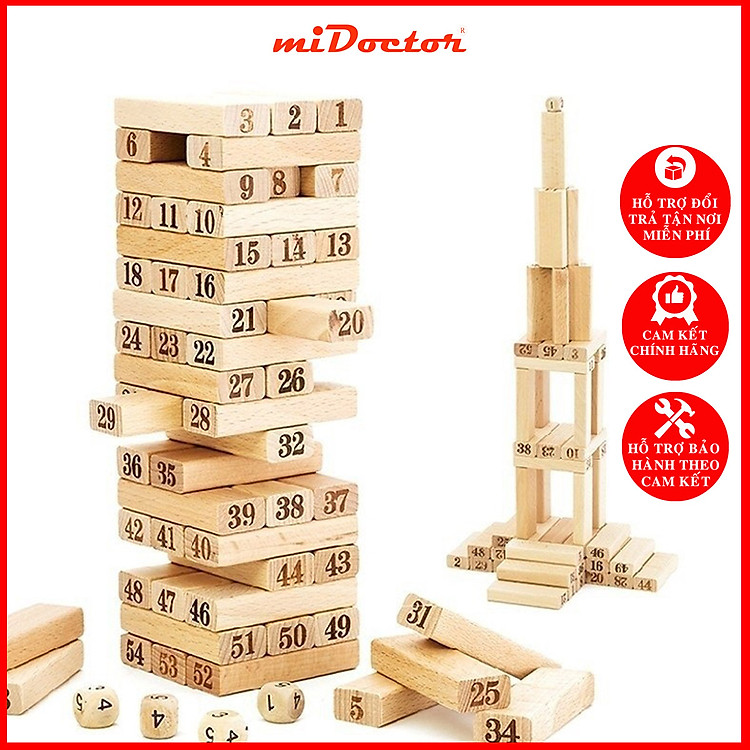 Đồ Chơi Rút Gỗ Cao Cấp Cho Bé Chính hãng Giá rẻ - Hình ảnh 2