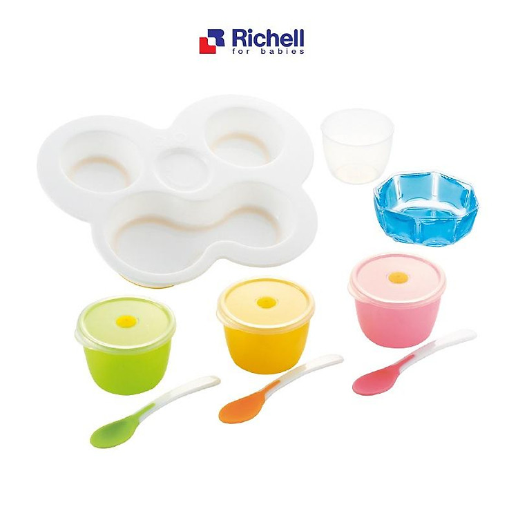 Bộ ăn dặm khởi đầu Richell Nhật Bản | Baby