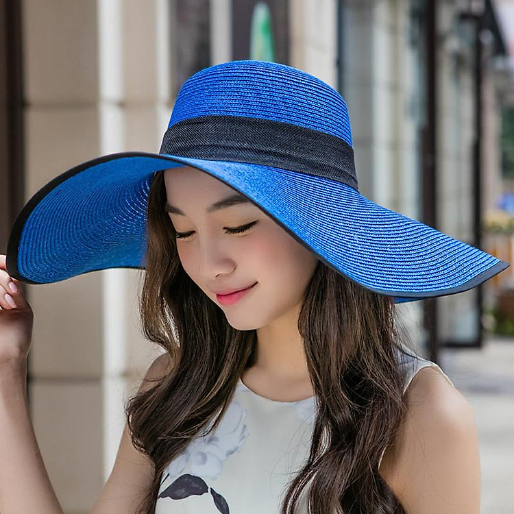 NÓN RỘNG VÀNH ĐI BIỂN ĐẸP MŨ RỘNG VÀNH ĐI BIỂN ĐẸP THỜI TRANG HÀN QUỐC MỚI - DN19RV0706
