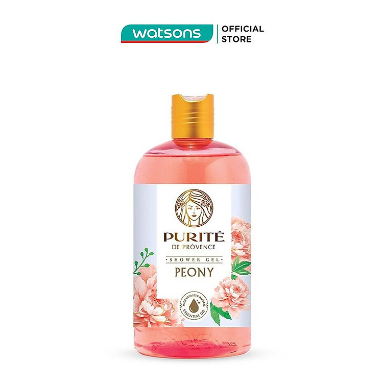 Sữa Tắm Purite Hoa Mẫu Đơn 500ml