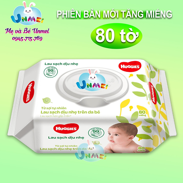 Khăn Ướt Huggies Cho Trẻ Sơ Sinh Đảm bảo Giá tốt