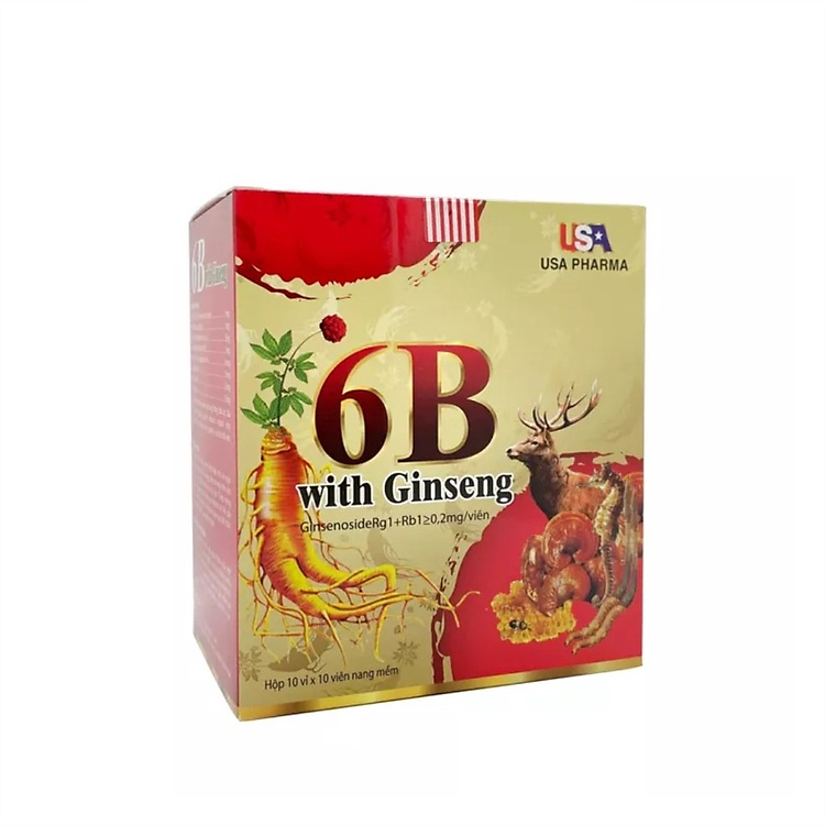 Vitamin tổng hợp 6B With Ginseng - 100 viên Ưu đãi - Hình ảnh 4