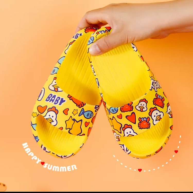 Dép quai ngang cho bé họa tiết xinh xắn dễ thương - TT139