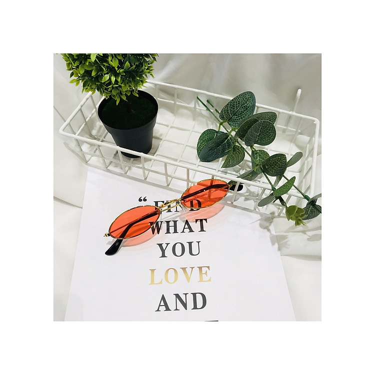 Mắt Kính Thời Trang Hình Giọt Nước Oval CHCMK09